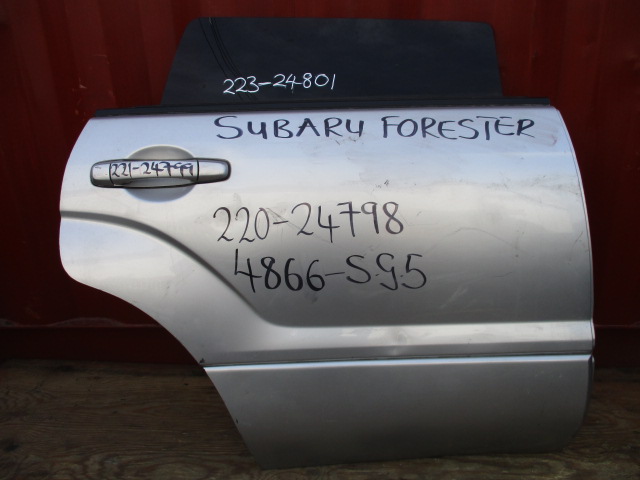 Used Subaru Forester DOOR SHELL REAR RIGHT